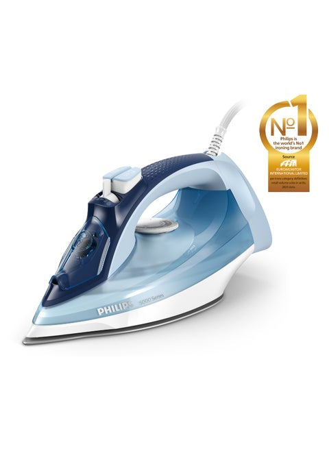 Philips 5000 Series Steam iron, Blue - DST5020/26 320 ml 2400 W DST5020/26 Blue/White