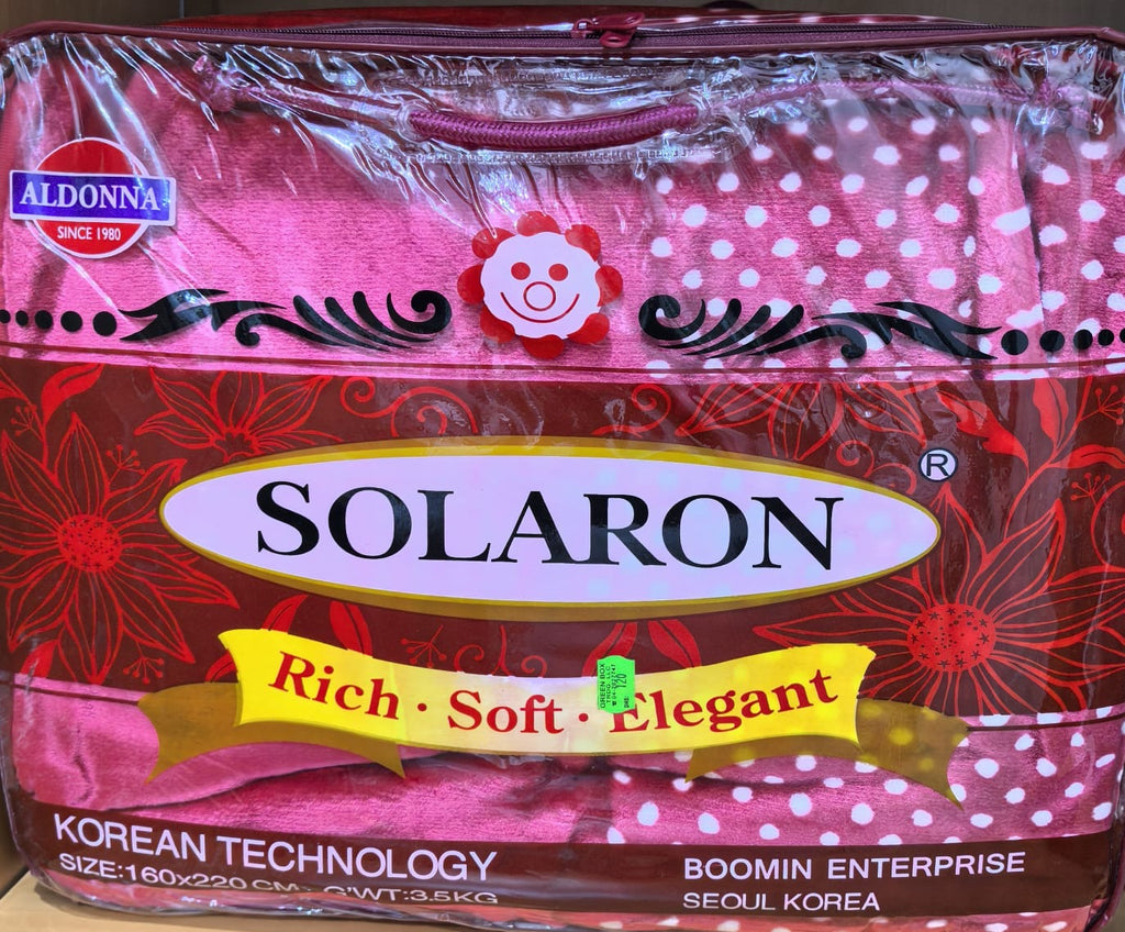 Solaron Korean Technology mink blanket