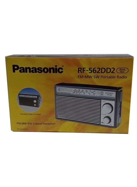 3 Band Portable Radio RF-562DD2 Black/Noir