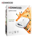 New Kenwood 4-slice Sandwich Maker SMP50 – 1200 watts - white